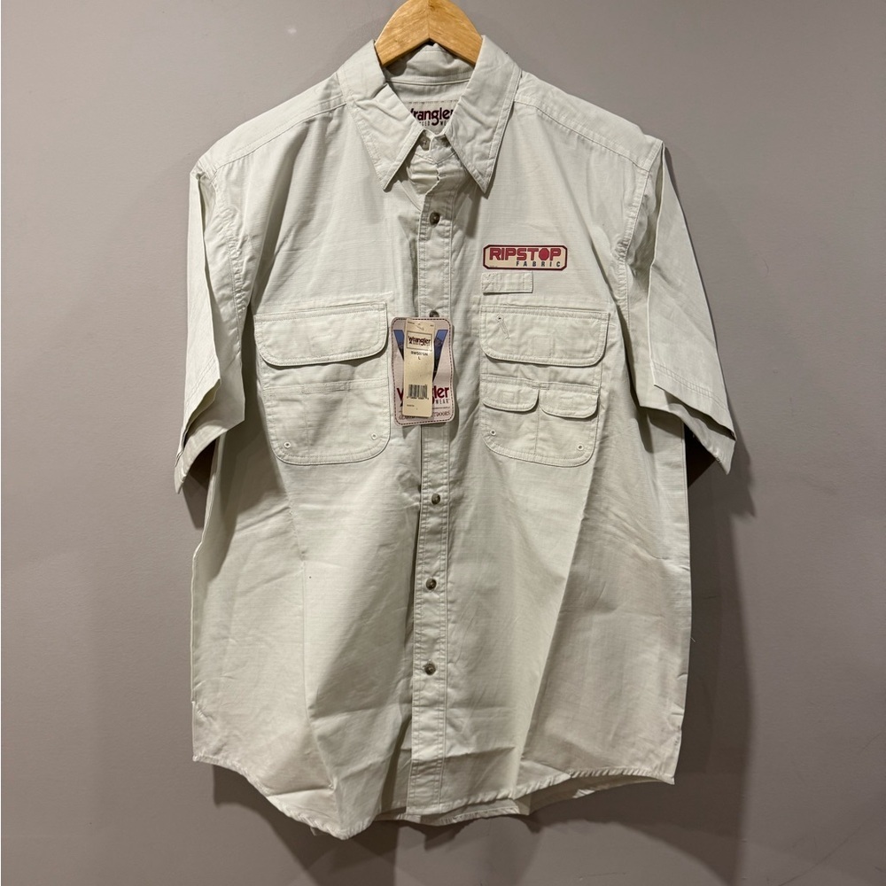 Wrangler Short-Sleeve Rugged Wear Shirt - RipStop